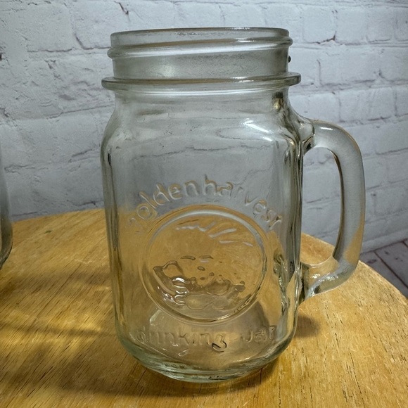 Mason Jar Mugs lot of 4 12oz Guc perfect beer mugs! - Picture 7 of 11
